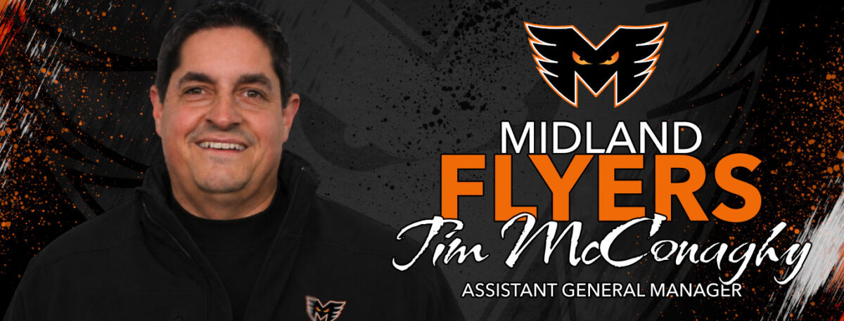 MIDLAND FLYERS ANNOUNCE TIM MCCONAGHY AS ASSISTANT GENERAL MANAGER